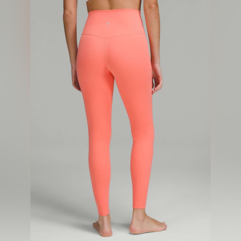 Lululemon Align Highlighter Coral Leggings size 6 - Picture 12 of 17